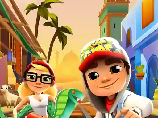 Gêm Subway Surfers World Tour: Marrakesh ar-lein