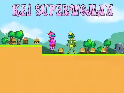 Gêm Kei Superwoman ar-lein