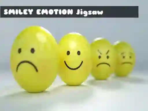 Gêm Smiley Emotion jigsaw ar-lein