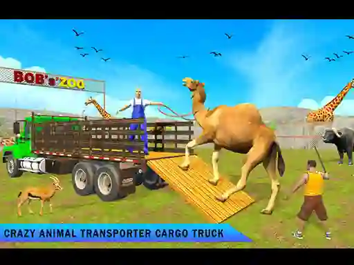 Gêm Zoo Animal Transport Game ar-lein