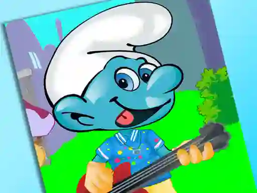 Gêm Smurf Dress Up ar-lein