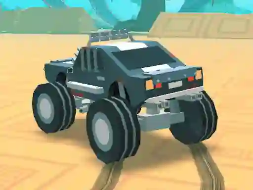 Gêm Monster Truck Stunts ar-lein