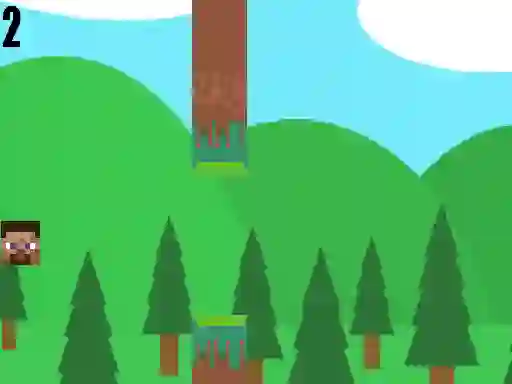 Gêm MC Flappy Steve ar-lein