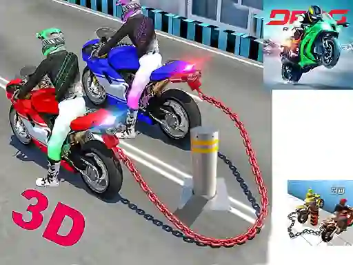 Gêm Chained Bike Riders 3D ar-lein