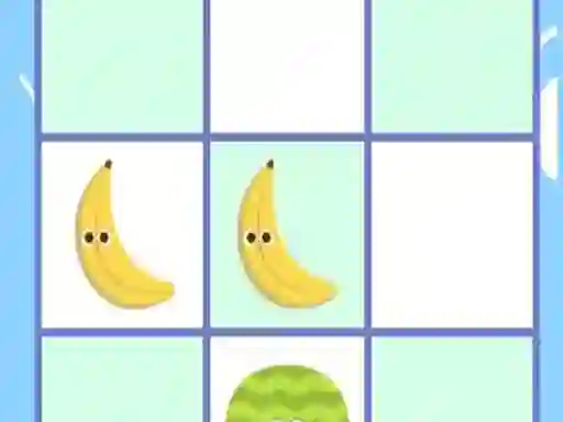 Gêm Juicy Tic Tac Toe Battle ar-lein