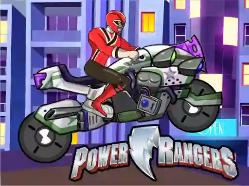 Gêm Power Rangers Racer punk ar-lein