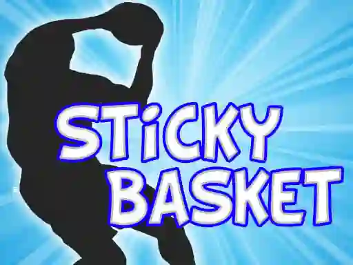 Gêm Sticky Basket ar-lein