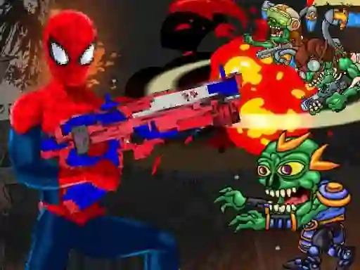 Gêm Spiderman Commander ar-lein