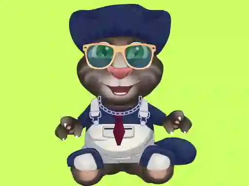 Gêm Baby Talking Tom Makeover ar-lein