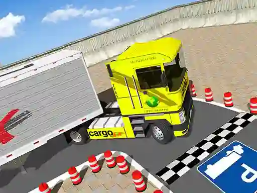 Gêm Cargo Truck Parking 2021 ar-lein