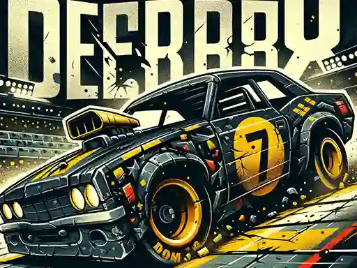 Gêm Demolition Derby Car 3d ar-lein
