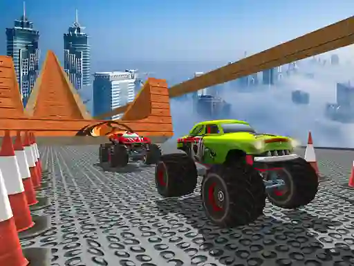 Gêm Monster Truck Ramp ar-lein