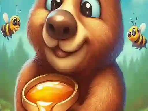 Gêm Bee, Bear & Honey ar-lein