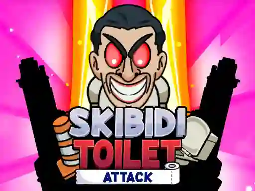 Gêm Skibidi Toilet Attack ar-lein