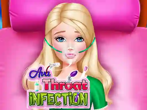 Gêm Ava Throat Infection ar-lein