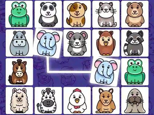 Gêm Kris Mahjong Animals ar-lein