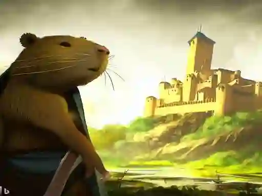 Gêm Adventures of the Medieval Capybara ar-lein