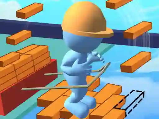 Gêm Brick Rush 3D ar-lein
