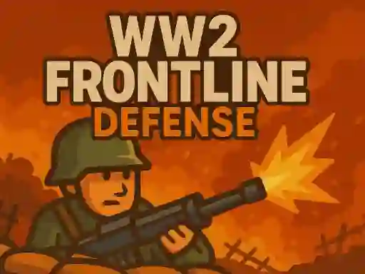 Gêm WW2 Frontline Defense ar-lein
