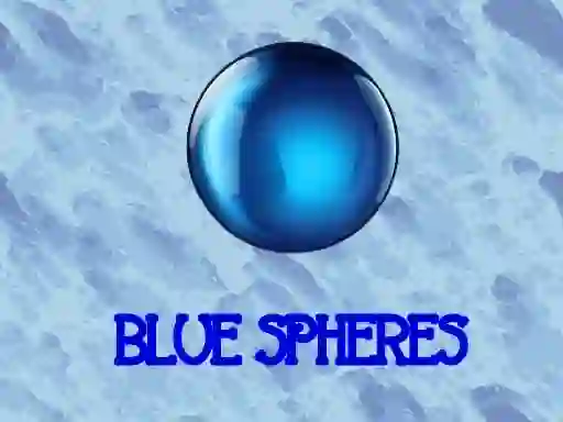 Gêm Blue spheres ar-lein