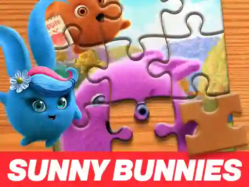 Gêm Sunny Bunnies Jigsaw Puzzle ar-lein