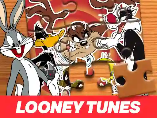 Gêm Looney Tunes Jigsaw Puzzle ar-lein