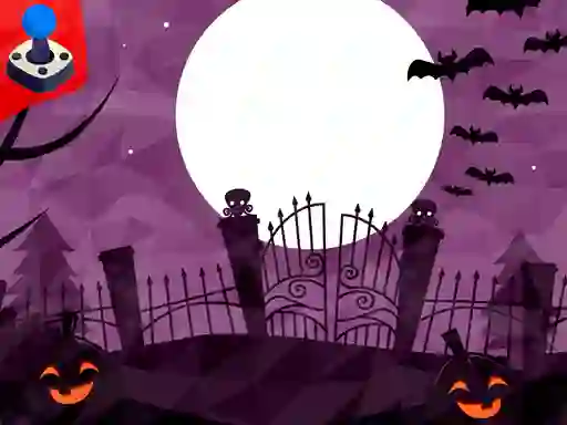 Gêm Angry Red Birds Halloween ar-lein