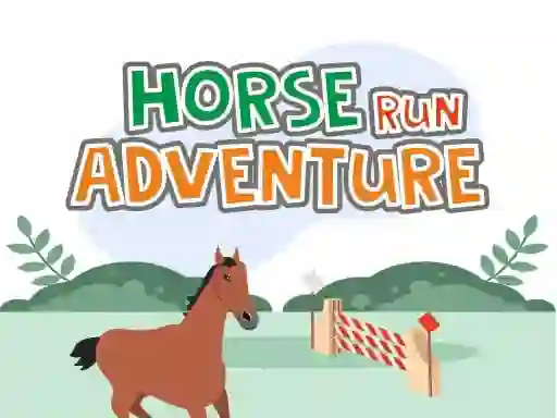 Gêm Horse Run Adventure ar-lein