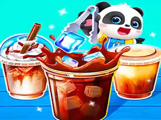 Gêm Little Panda Coffee Shop ar-lein