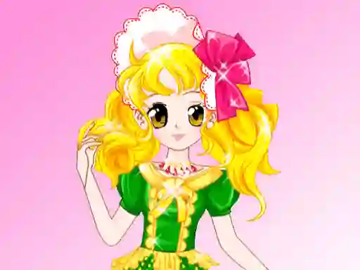 Gêm Anime Girl Dressup ar-lein