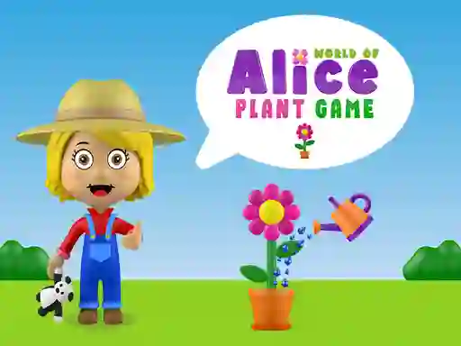 Gêm World of Alice Plant Game ar-lein