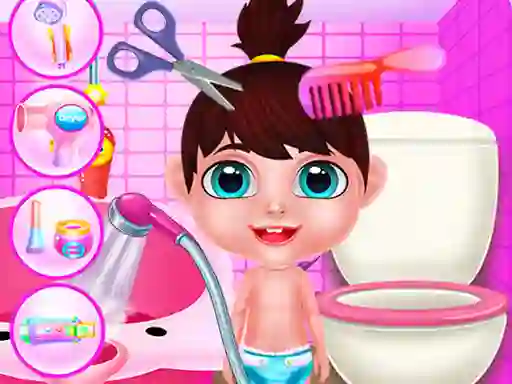 Gêm Baby Girl Daily Care ar-lein