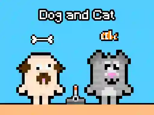 Gêm Dog and Cat ar-lein