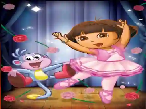 Gêm Dora Find Differences ar-lein
