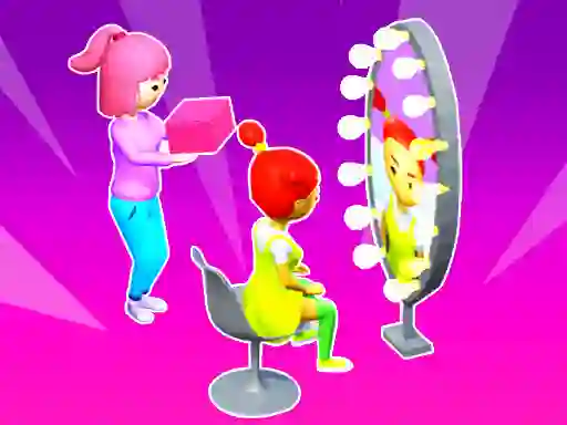 Gêm Idle Beauty Salon Tycoon ar-lein