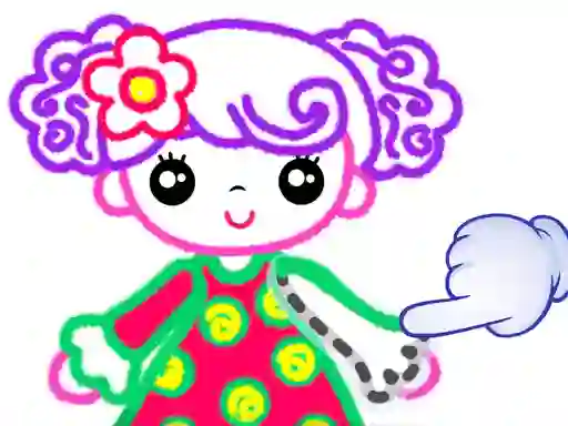 Gêm Drawing For Girls ar-lein