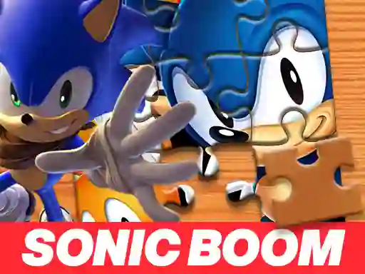 Gêm Sonic Boom Jigsaw Puzzle ar-lein