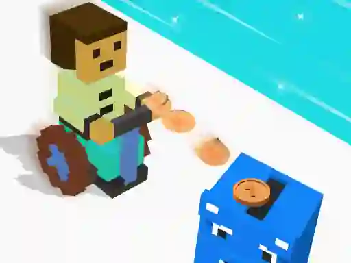 Gêm Piggy Bank Demolish Run ar-lein