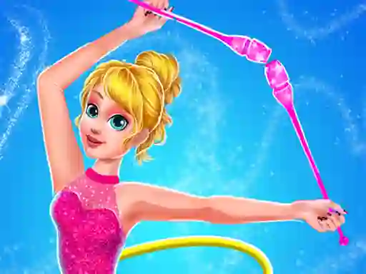 Gêm Gymnastics Games for Girls Dress Up ar-lein