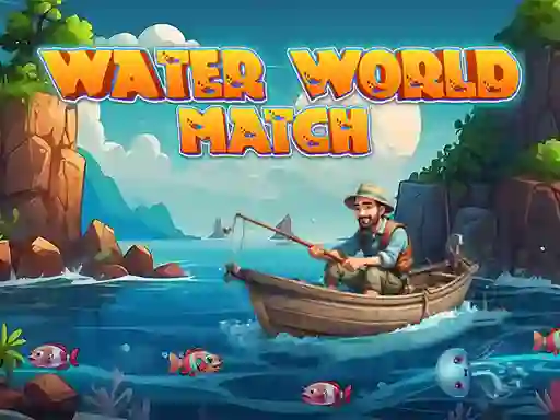 Gêm Water World Match ar-lein