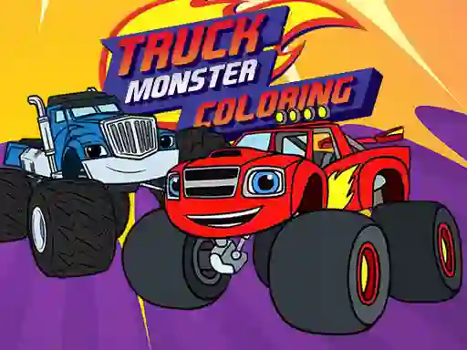 Gêm Baze and the monster machines Coloring Book ar-lein