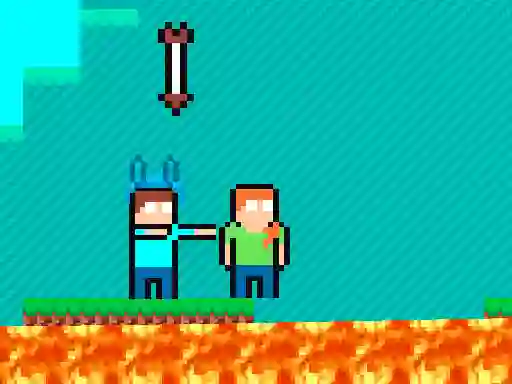 Gêm Pixel Battle Upward ar-lein