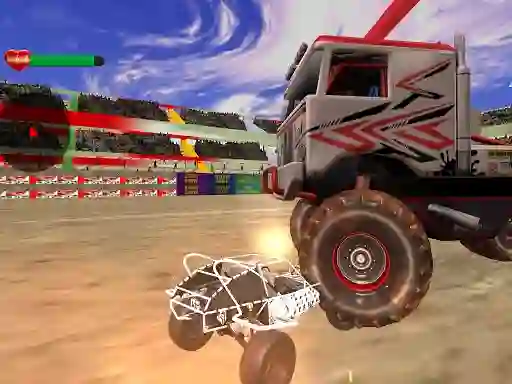 Gêm Crazy Buggy Demolition Derby ar-lein