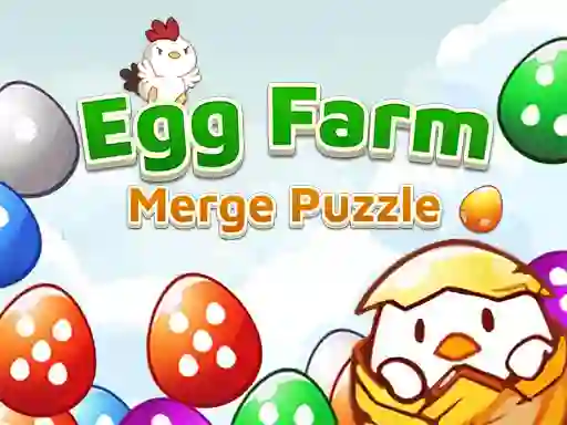 Gêm Egg Farm Merge Puzzle ar-lein
