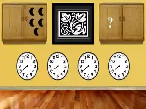 Gêm Clock Room Escape ar-lein