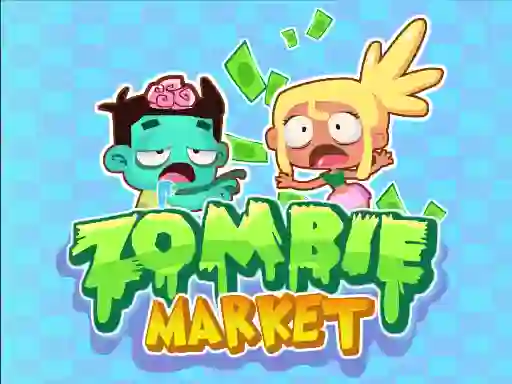 Gêm Zombies Market ar-lein