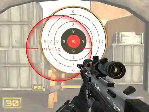 Gêm 3D FPS Target Shooting ar-lein