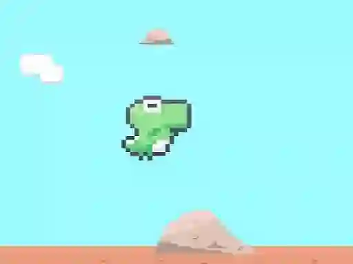Gêm Dino Run Magic 2D ar-lein
