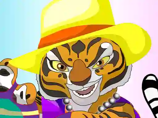 Gêm Kung Fu Panda Master Tigress ar-lein