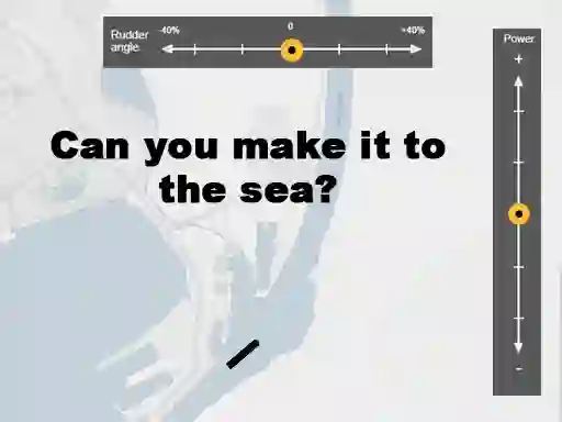 Gêm Suez Canal Simulator ar-lein
